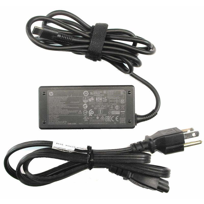 HP - L43407-001 - 45W 15V/3A AC Adapter USB-C