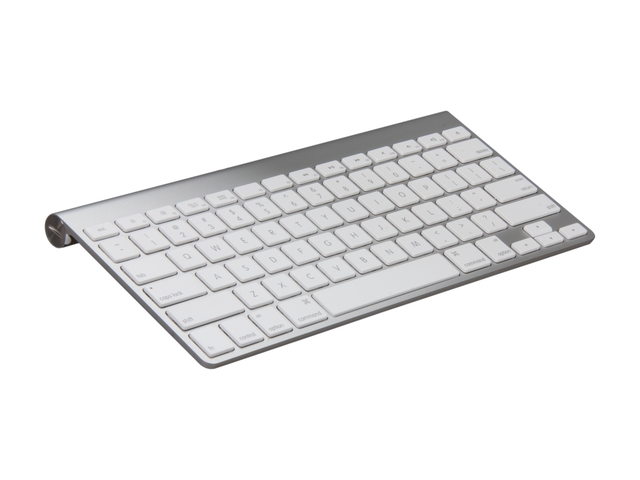 Apple - MC184LL/B - WIRELESS KEYBOARD (ALUMINUM)