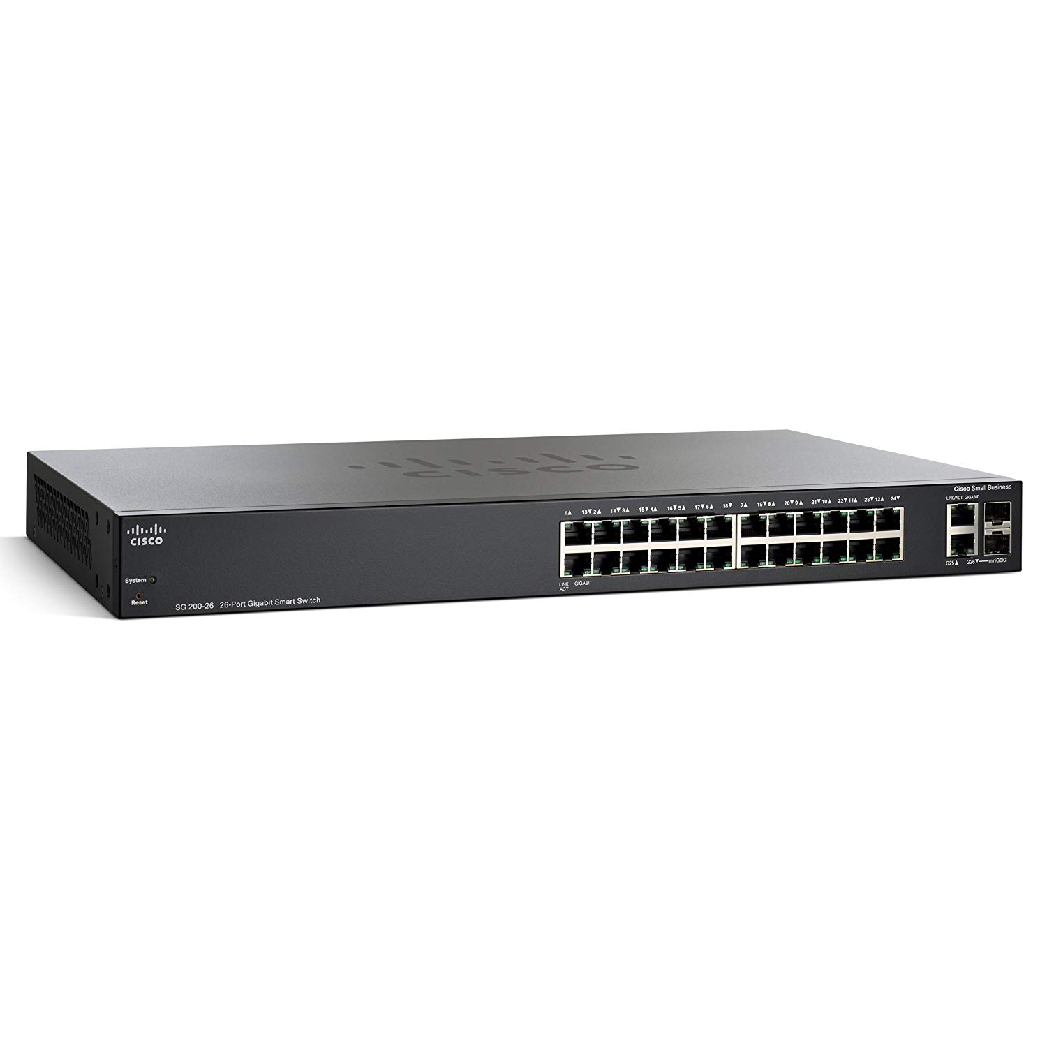 Cisco - SLM2024T-V04 - 26 PORT GIGABIT SMART SWITCH