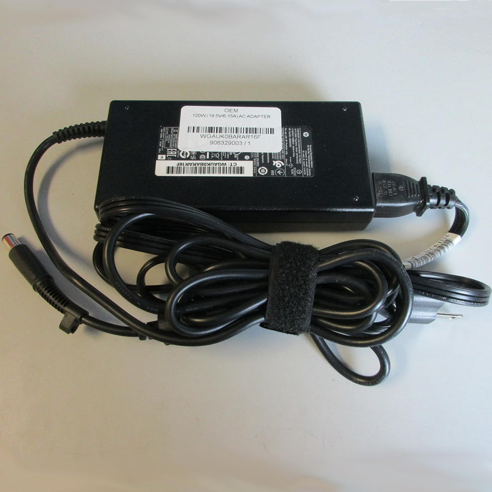 HP - 906329-003 - 120W (19.5V/6.15A) AC Adapter