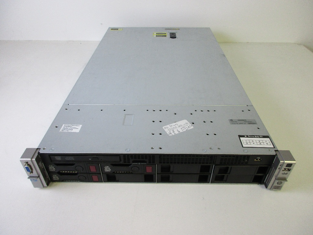 HP ProLiant DL380E G8 - 668665-001 - 2x Quad-Core 2.2GHz - 8GB - 8x600GB - DVD