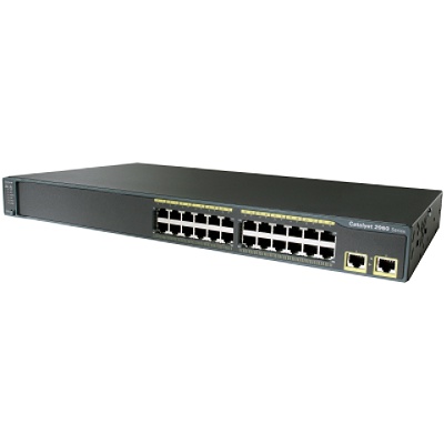 Cisco - WS-C2960-24TT-L - CATALYST 2960 10/100 ETHERNET SWITCH